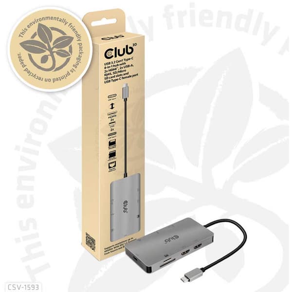 Club 3d Csv-1593 Usb 3.2 Hub