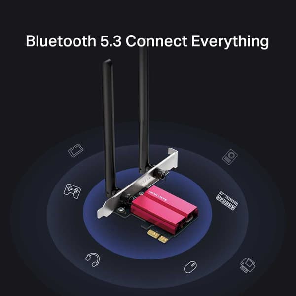 Mercusys Ma86xe Wifi 6 Pci-e Trådlös Adapter