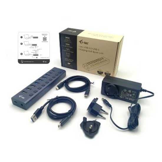 I-tec Cachargehub9lan Hub