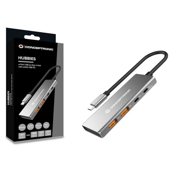 Conceptronic Hubbies15g Hub Silver