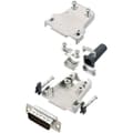 Miniatyrbild 2 av 2: Amphenol L17DTZF09-RG+L717SDE09P Hane SUB-D samlingssats 180 ° Antal poler (antal): 9 Lödhylsa 1 st.