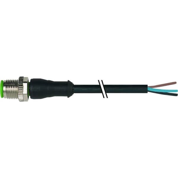 Murrelektronik 7000-12041-6351500 Omonterad kontakt för sensorer/ställdon M12 x 1 hane, rak 15,00 m Namn