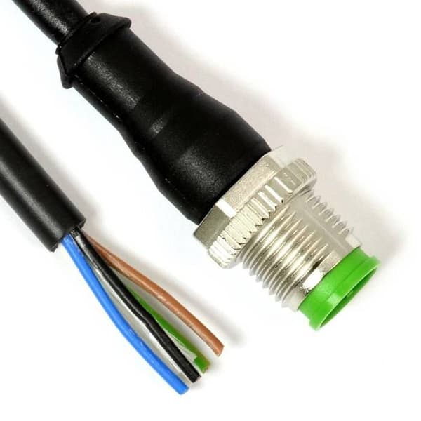 Murrelektronik 7000-12041-6351500 Omonterad kontakt för sensorer/ställdon M12 x 1 hane, rak 15,00 m Namn