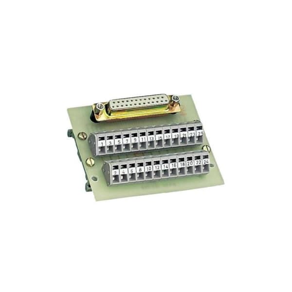 Modul gränssnitt SUB-D hon 37 poler 0.08 - 2…