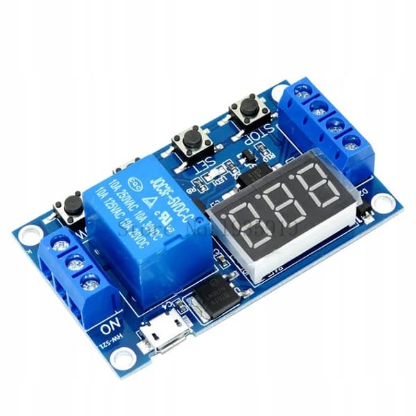 Micro USB-tidsrelämodul