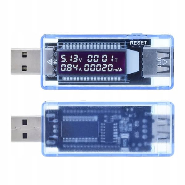 Voltmeter - amperemeter USB-tester KEWEISI KWS-V20 Voltmeter - amperemeter USB-tester KEWEISI KWS-V20