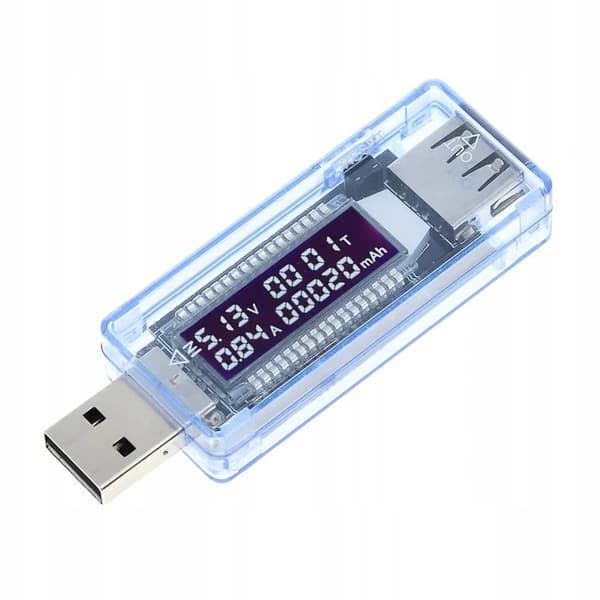 Voltmeter - amperemeter USB-tester KEWEISI KWS-V20 Voltmeter - amperemeter USB-tester KEWEISI KWS-V20
