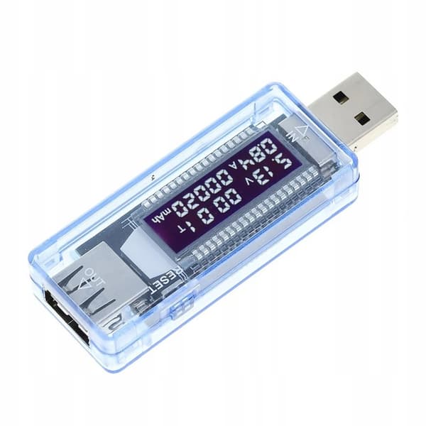 Voltmeter - amperemeter USB-tester KEWEISI KWS-V20 Voltmeter - amperemeter USB-tester KEWEISI KWS-V20