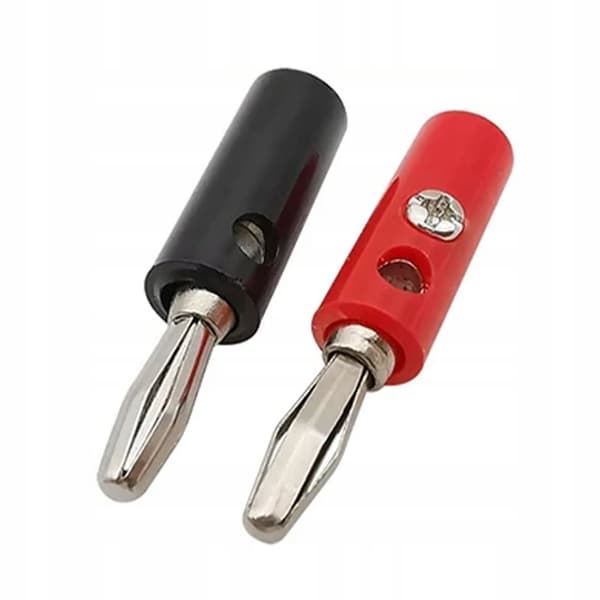Set med 4 mm banankontakter