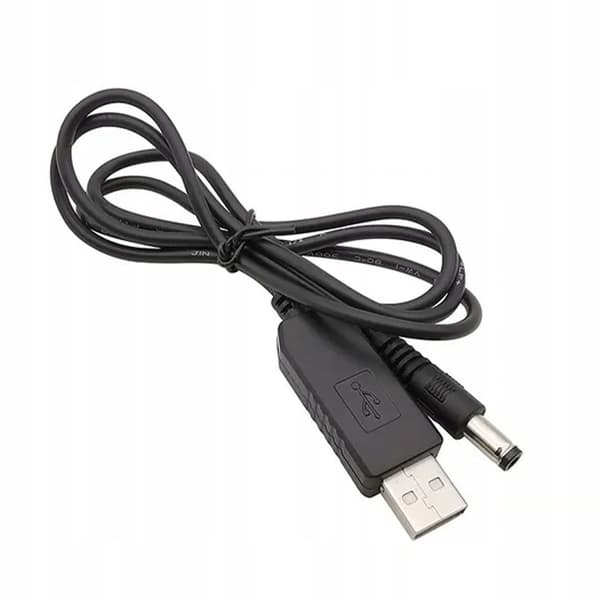 USB-konverter DC-stik 5,5x2,1 mm 5V-9V Step Up