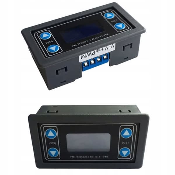 Digitaalinen PWM-generaattori XY-PWM 1Hz-150kHz 3.3-30V UART LCD:llä
