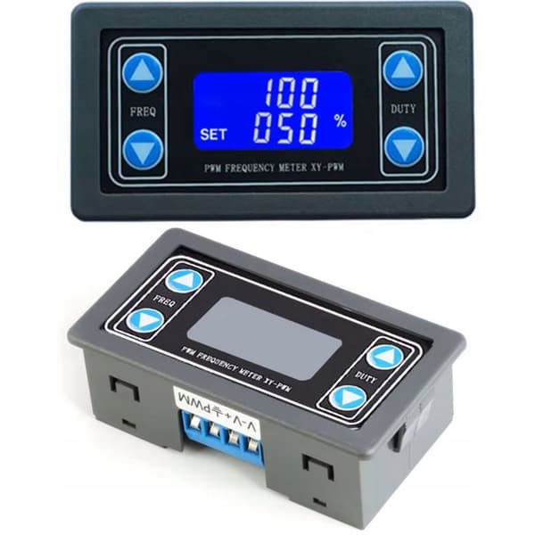 Digital PWM Generator XY-PWM 1Hz-150kHz 3,3-30V med UART LCD