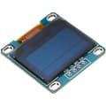 Miniatyrbillede 4 af 6: OLED-skærm 0,96" 128x64 blå I2C SSD1306