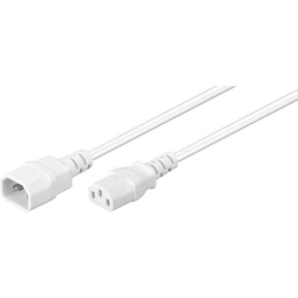Goobay 97582, 1 m, Mâle-Femelle, Coupleur C14, Coupleur C13, 250, Vit.
