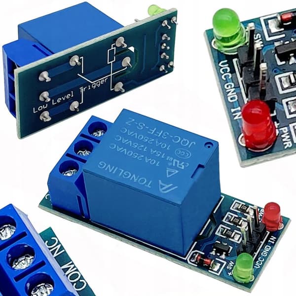 Rosfix 1-kanals relæmodul 12v Arduino