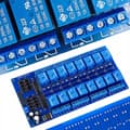 Pikkukuva 1 / 10: Rosfix 16-kanavainen 5v Arduino-relemoduuli