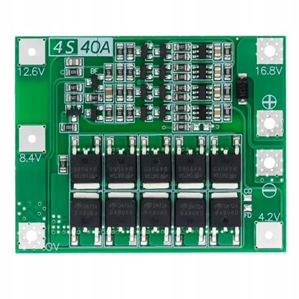 Balancer-lademodul Li-ion 4S 40A
