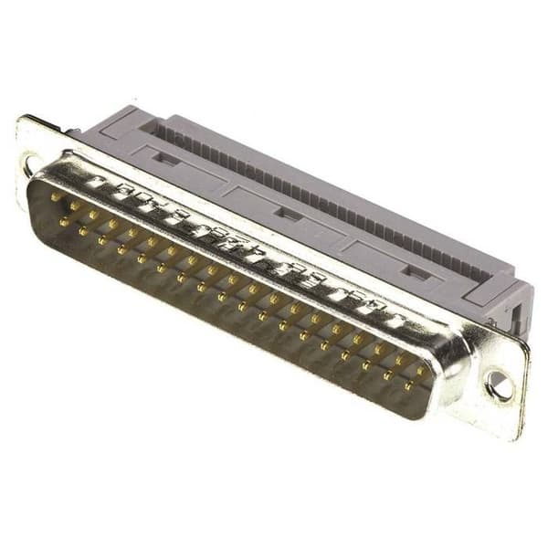 SUB-D hanhylsa 37 poler Harting 09 66 428 6700 180° självstrippande 1 st(ar)