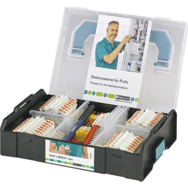 Phoenix Contact KNX Sortimo® L-BOXX MINI 1180883 2-nivå plint 0,14 mm² 1,5 mm² vit 1 set