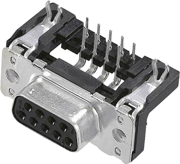 D-sub-kontakt Harting - 09 66 352 6611 - D-SUB Buchsenleiste 90-deg Polzahl: 25 Löten 1St.