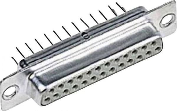 Harting d-sub-kontakt - 09 67 009 4755 - D-SUB Buchsenleiste 180-deg Polzahl: 9 Löten 1St.