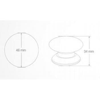 Kontrollknapp - Fibaro - Z-Wave Plus - Kompakt - Trådlös - Batteri driven