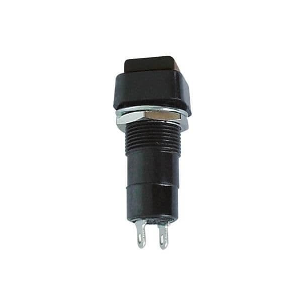 R18-23A AV-PÅ TRYCKKNAPP SVART 3A-125V VELLEMAN R1823A-B-125