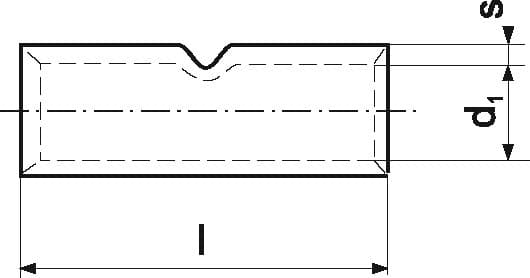 Fortinnet isolerende kabelstik KLA 240-90
