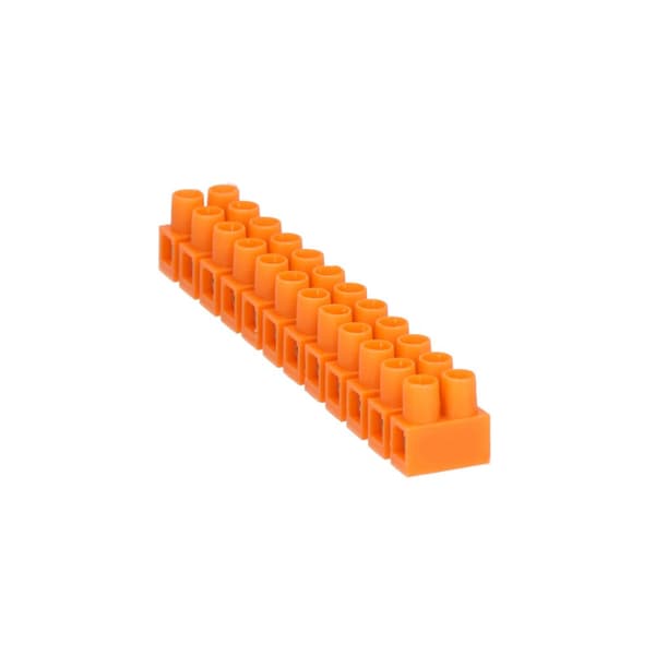 Termoplastisk gevindklemrække LTF12-16.0 orange, STANDARD