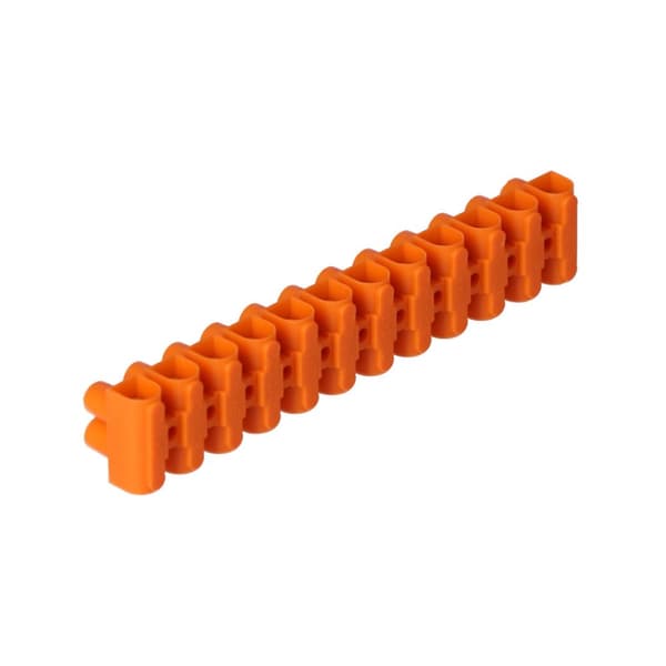 Termoplastisk gevindklemrække LTF12-2.5 orange, STANDARD