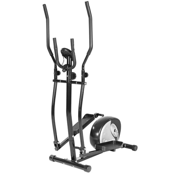 Crosstrainer i aluminium - svart