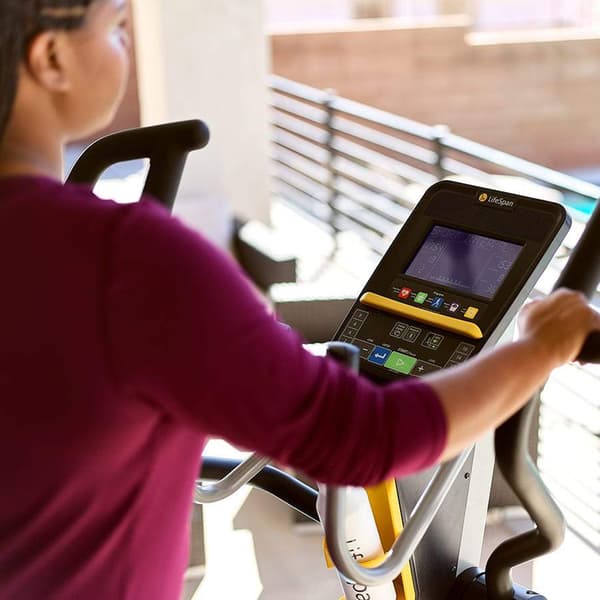 LifeSpan Fitness Professionel elliptisk crosstrainer E5i+ selvgenererende