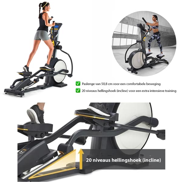 LifeSpan Fitness elliptisk crosstrainer E2i+