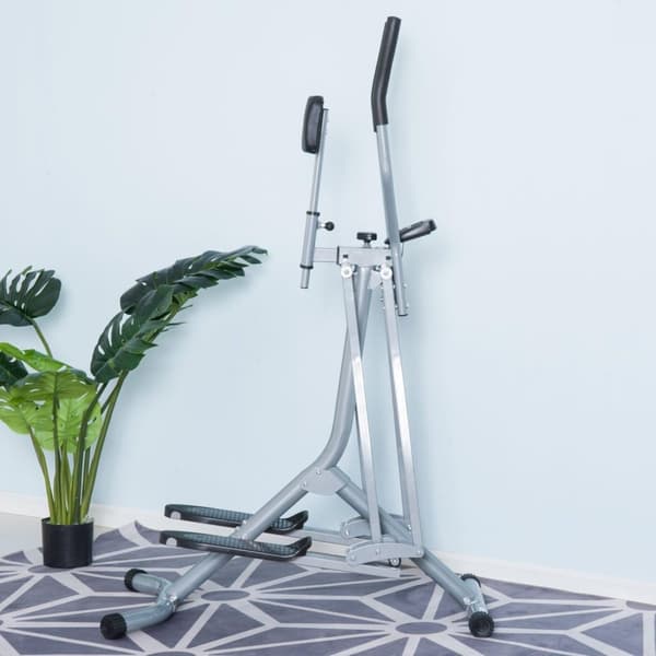 Rootz Elliptical Trainer - Silver, Svart - Stål, Abs, Eva - 37,79 cm x 23,62 cm x 59,84 cm