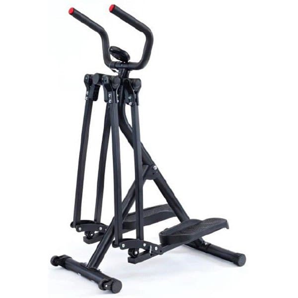 Krf Vikbar Air Walker 2 I 1 Elliptisk Cykel Svart,Grå