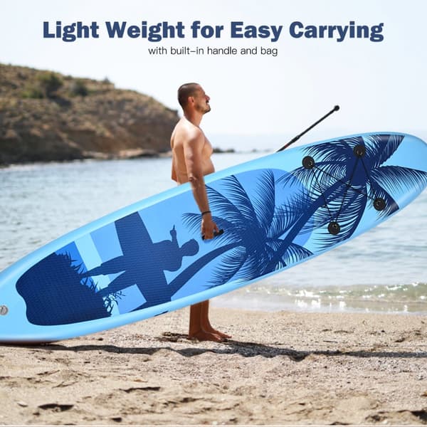 Uppblåsbar Stand Up Paddle Board, 305x76x16 cm