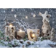 Diamond painting 5D DIY diamant målning jul julkalender julpynt stl.30*40cm
