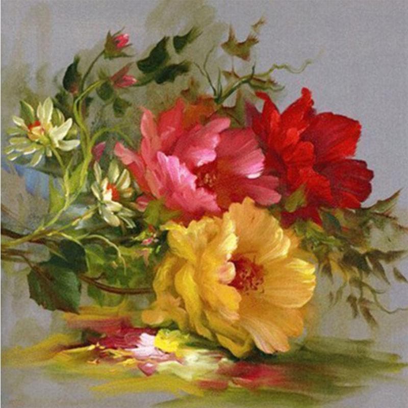 Full 5D DIY Diamond Painting Cross Stitch Still Life Olja Broderi Mosaic Rhinestone Heminredning