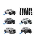 Pikkukuva 1 / 2: Auton ovenkahvan suojus, yhteensopiva Ford Ranger T9 2023-2024 kanssa, kaksinkertainen hytti tarvikkeet., ovenkahvan suojus