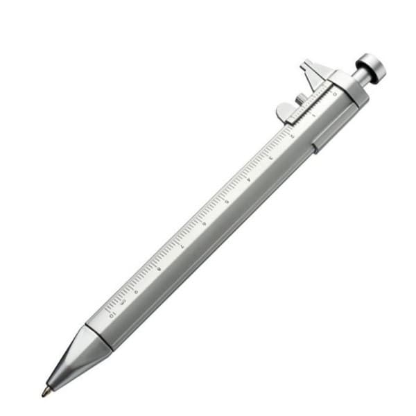 Multifunksjon Gel Blekk Penn Vernier Caliper Roller Ball Penn