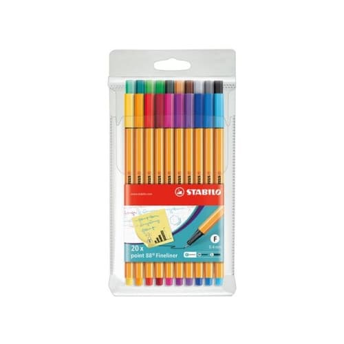 Fineliner STABILO Point 88 20/fp