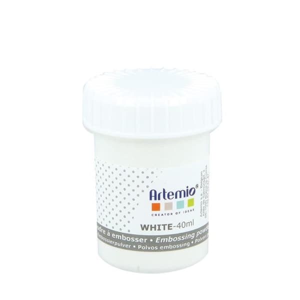 Puder för relieftryck - ARTEMIO - 40ml - Vit - Vuxen - Blandad