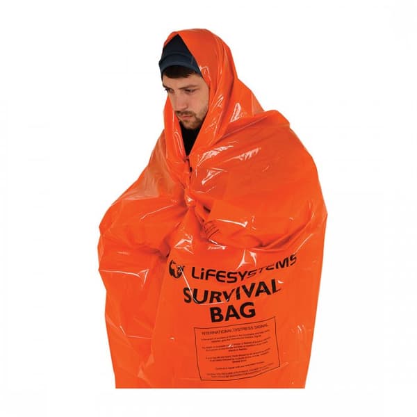 LIFESYSTEMS SURVIVAL BAG 2090, överlevnadsskydd, värmereflekterande nödsäck