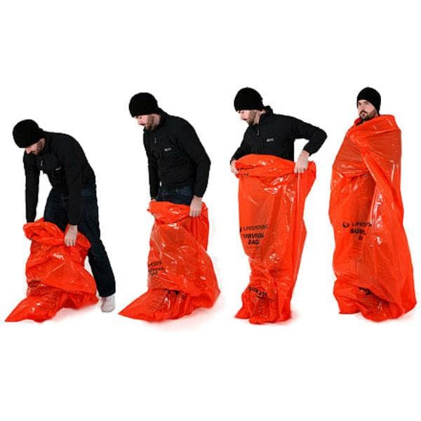 LIFESYSTEMS SURVIVAL BAG 2090, överlevnadsskydd, värmereflekterande nödsäck