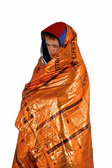 LIFESYSTEMS HEATSHIELD BLANKET 42160, värmereflekterande filt överlevnad