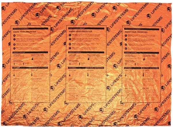 LIFESYSTEMS HEATSHIELD BLANKET 42160, värmereflekterande filt överlevnad