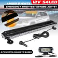 Miniatyrbillede 2 af 5: Strobe Light Bar, 54 højintensitets LED'er, 7 blinkmønstre,28 tommer