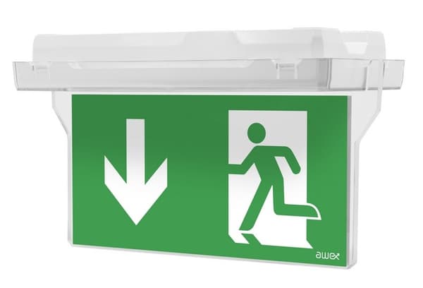Plexiglas til dobbeltsidet EXIT-binding