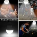 Miniatyrbillede 4 af 7: Lollanda solcellelampe, LED solcellelampe med solpanel – vandtæt, LED, nødbelysning, udendørs, to opladningstilstande