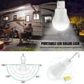 Miniatyrbillede 7 af 7: Lollanda solcellelampe, LED solcellelampe med solpanel – vandtæt, LED, nødbelysning, udendørs, to opladningstilstande